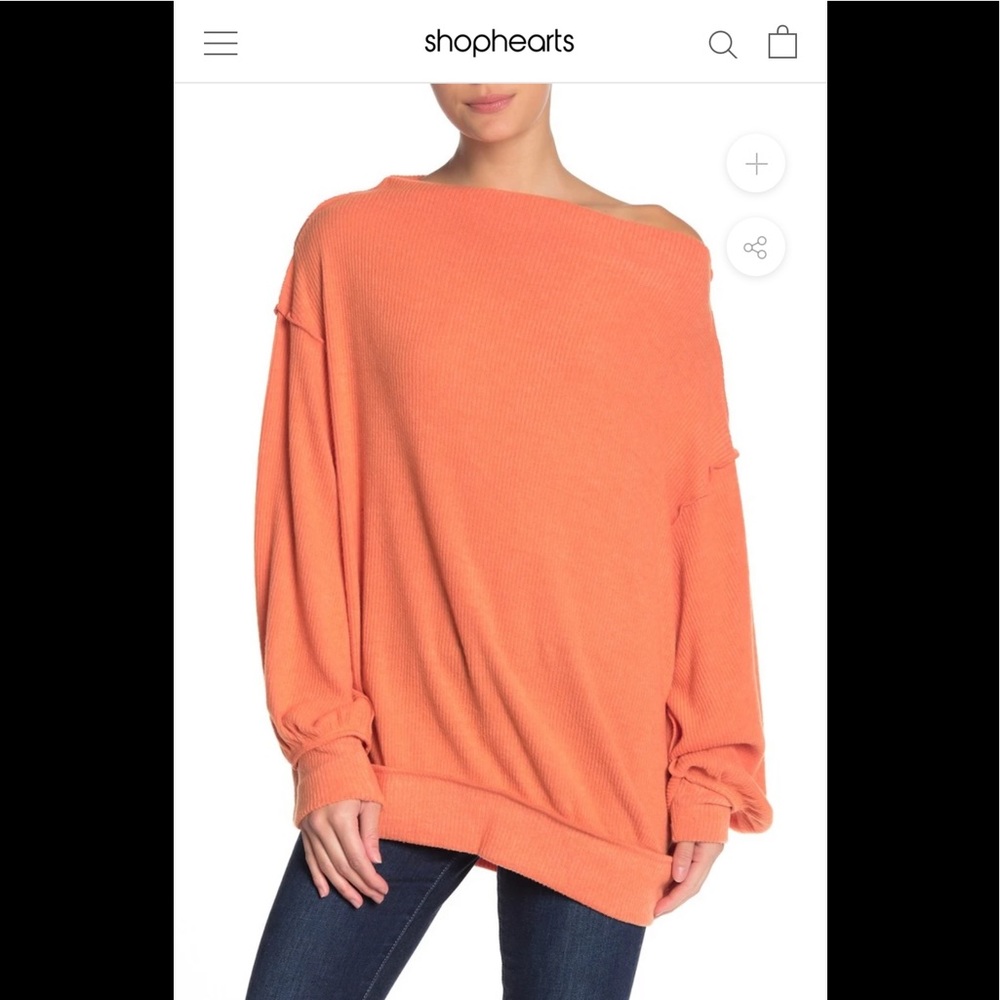 NWT Cayenne Free People Main Squeeze Sweater